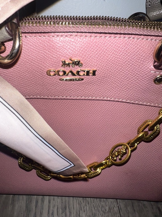 Coach Mini Brooke Carryall in Colorblock Dusty Rose Beechwood - Picture 3 of 12